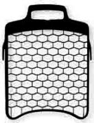Obrázek: Mřížka stírací plast. černá 26x28 cm
