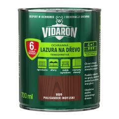 Obrázek: VIDARON ochranná lazura na dřevo, tenkovrstvá, odstín V09 Palisandr indický 0.7 L