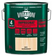 Obrázek: VIDARON IMPREGNAT základní impregnace na dřevo, odstín V01 bezbarvá 9 L